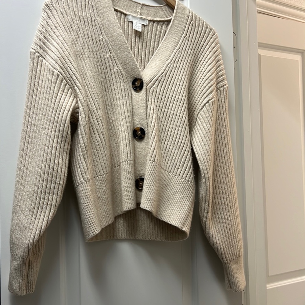 H&M ribbed cardigan